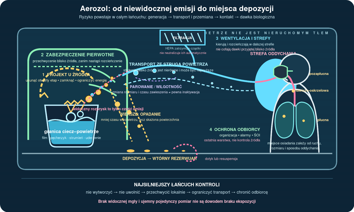 Aerozole jako niewidoczna droga ekspozycji