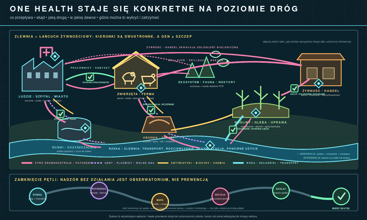 One Health: człowiek, zwierzęta, rośliny i środowisko